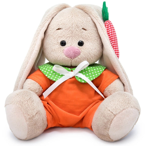 BUDI BASA collection Мягкая игрушка BUDI BASA collection Зайка Ми в оранжевом комбинезоне