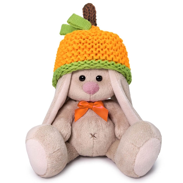 BUDI BASA collection Мягкая игрушка BUDI BASA collection Зайка Ми в шапке мандарин