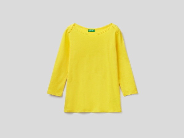 United colors of Benetton Футболка из 100% хлопка с рукавом 3\4 Benetton
