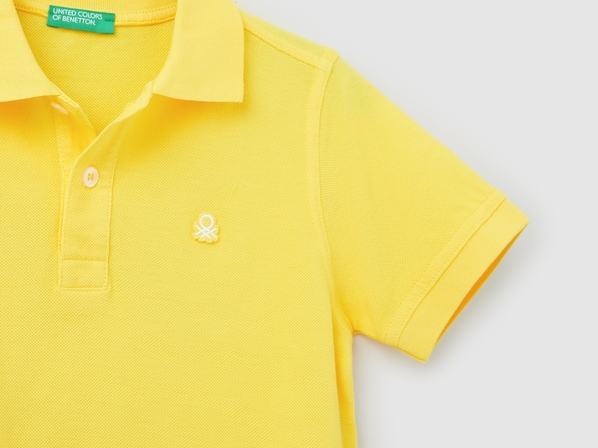 United colors of Benetton Поло-пике из органического хлопка Benetton