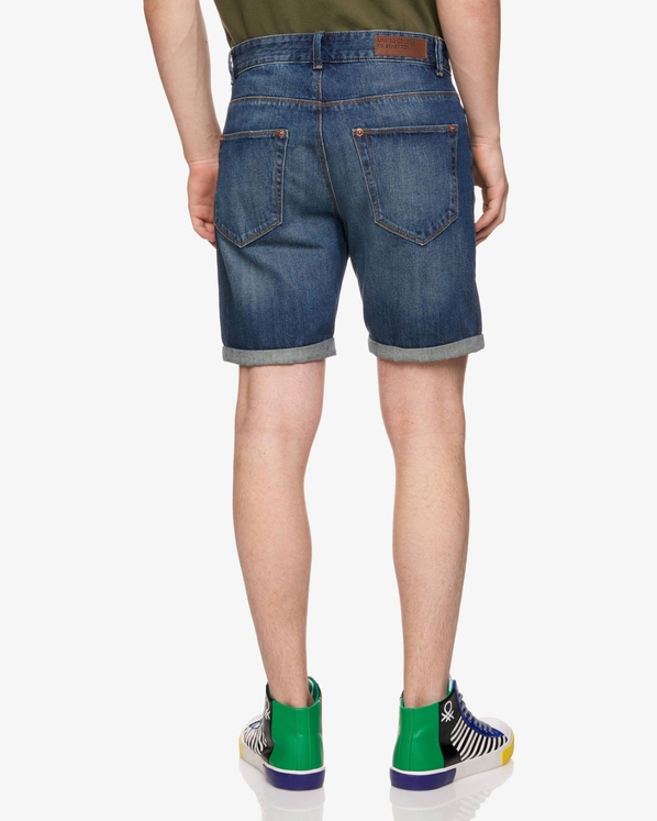 United colors of Benetton Джинсовые шорты из 100% хлопка Benetton