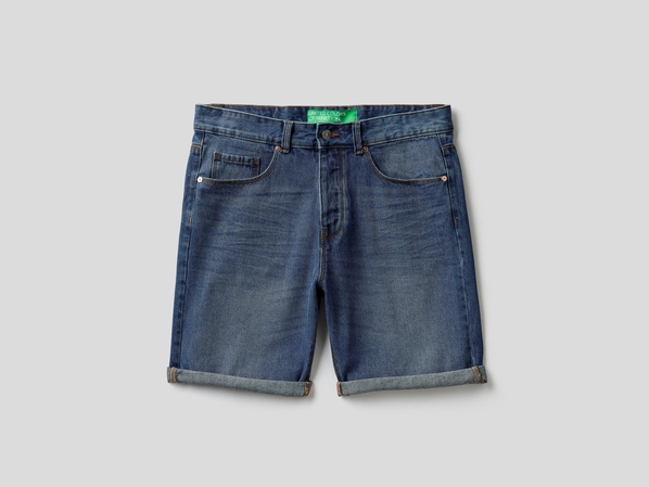 United colors of Benetton Джинсовые шорты из 100% хлопка Benetton