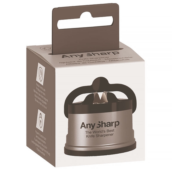 AnySharp Точилка для ножей AnySharp пластиковый корпус, цвет серебристый