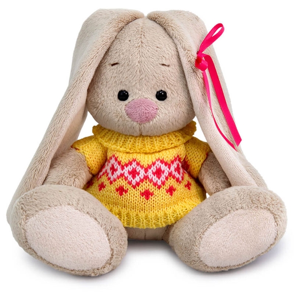 BUDI BASA collection Мягкая игрушка BUDI BASA collection Зайка Ми в жилете с орнаментом