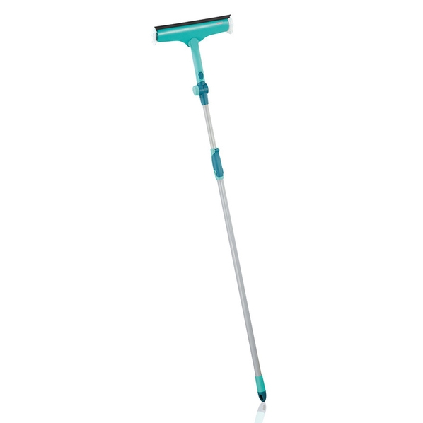 Leifheit Щетка Leifheit W&F Cleaner L для мытья окон с губкой и телескопической ручкой, 110-190см