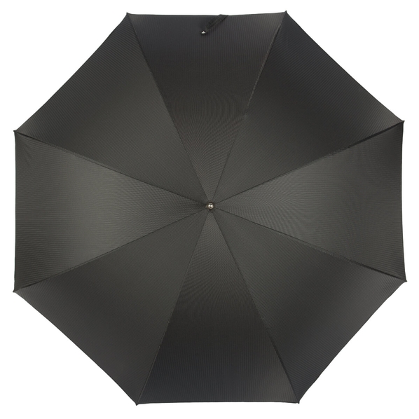 Pasotti Зонт-трость Pasotti Classic Pelle StripesS Black