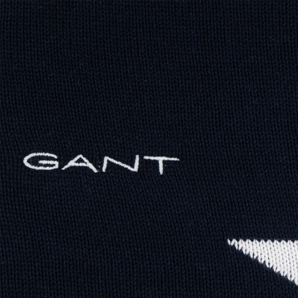 Gant Home Плед 130x180см Gant Home Star Knit, черный