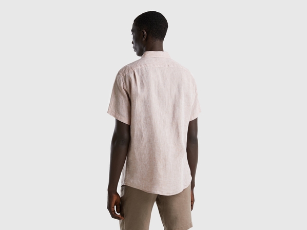 United colors of Benetton Рубашка изо льна Benetton