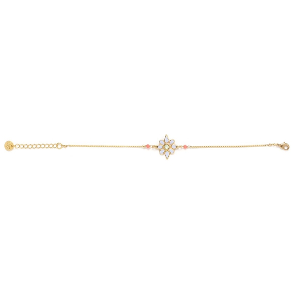 Franck Herval Браслет Franck Herval, Alexa, с кристаллом Swarovski и цветной эмалью, FH23.1-13-72221