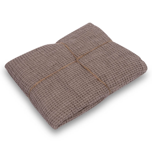 Linen Love Полотенце вафельное Linen Love Вафля камень 50x100см