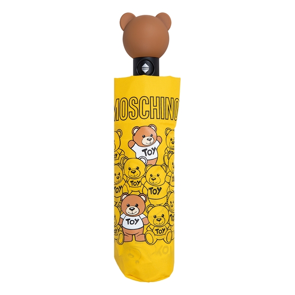 Moschino Зонт складной Moschino 8422-OCU Bear Crowd Yellow