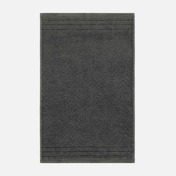Frottana Полотенце махровое Frottana Elegance-Uni 30x50см, цвет графит