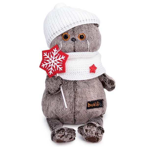 BUDI BASA collection Мягкая игрушка BUDI BASA collection Басик в зимнем комплекте