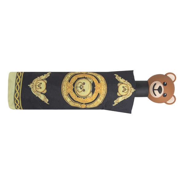 Moschino Зонт складной Moschino 8589 -OCA Bears in the Circles Black
