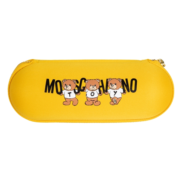Moschino Зонт складной Moschino 8425-superminiU Bears with Logo Yellow