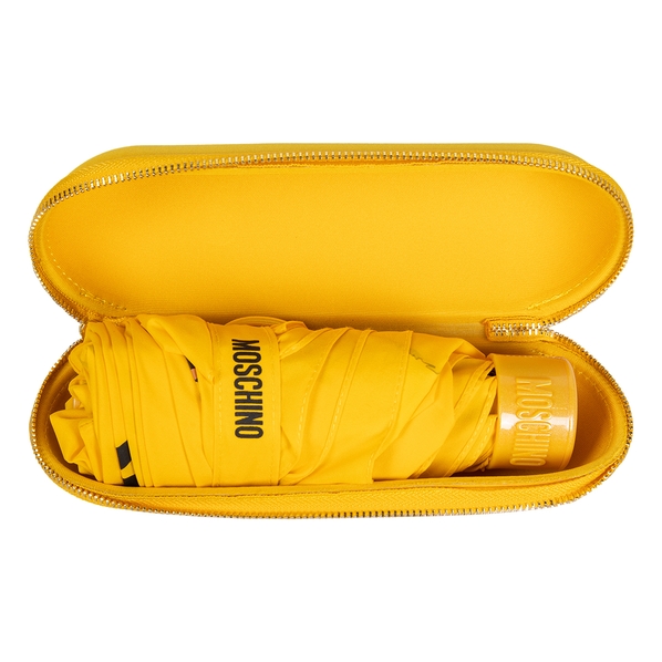 Moschino Зонт складной Moschino 8425-superminiU Bears with Logo Yellow