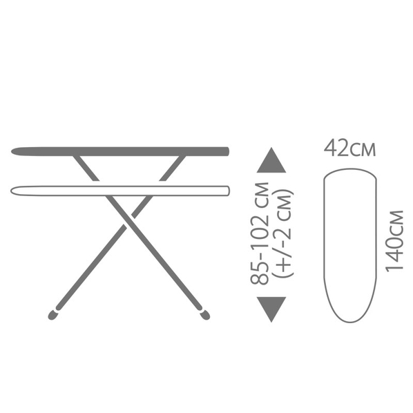 Hausmann Гладильная доска Hausmann Light Board 140x42см