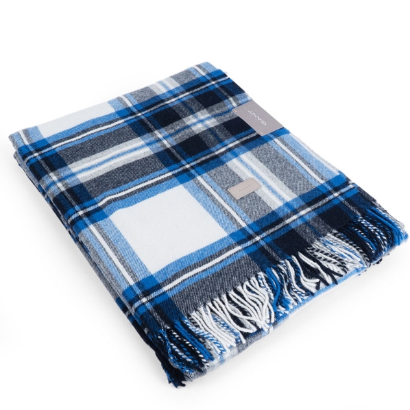 Gant Home Плед 130x180см Gant Home Tartan Check, синий