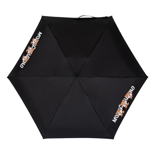 Moschino Зонт складной Moschino 8425-superminiA Bears with Logo Black