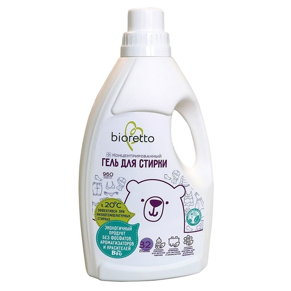 Bioretto Гель для стирки Bioretto Bio 960мл