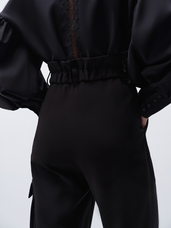 FASHION REBELS Блузка с буффами