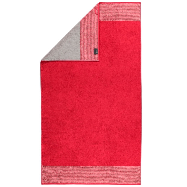 Cawo Полотенце махровое Cawo Two-Tone 80x150см, цвет бордовый