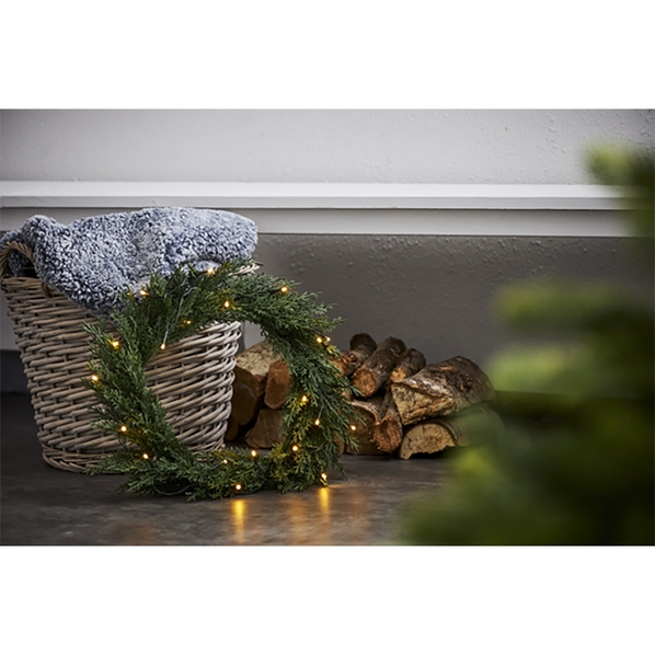 Star Trading AB Гирлянда венок Star Trading AB Christmas Thuja, диаметр 40см