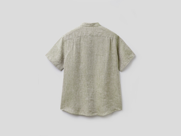 United colors of Benetton Рубашка изо льна Benetton