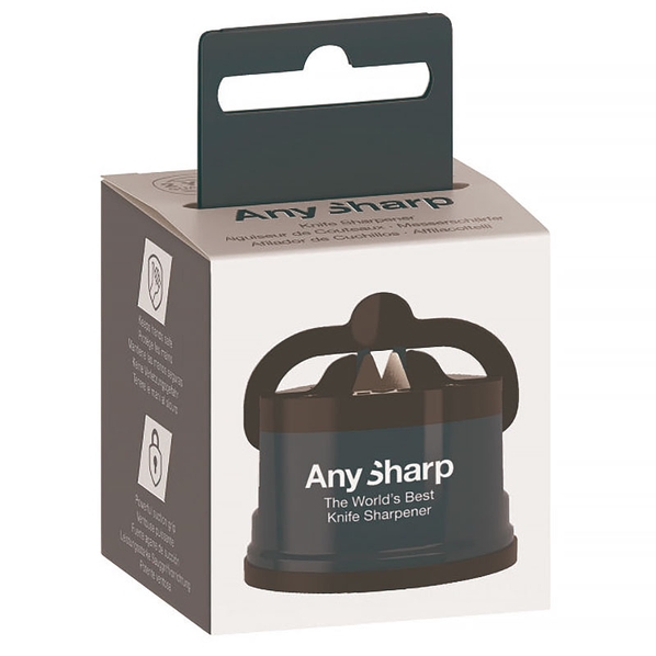 AnySharp Точилка для ножей AnySharp пластиковый корпус, цвет голубой