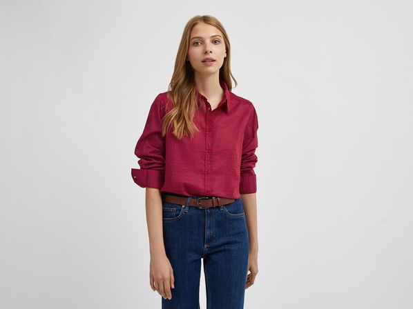 United colors of Benetton Рубашка с принтом Benetton