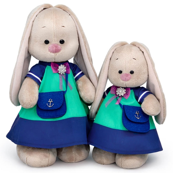 BUDI BASA collection Мягкая игрушка BUDI BASA collection Зайка Ми Синяя лагуна