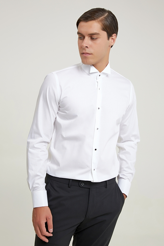 DS DS DAMAT SMOKİN Рубашка (Slim Fit)