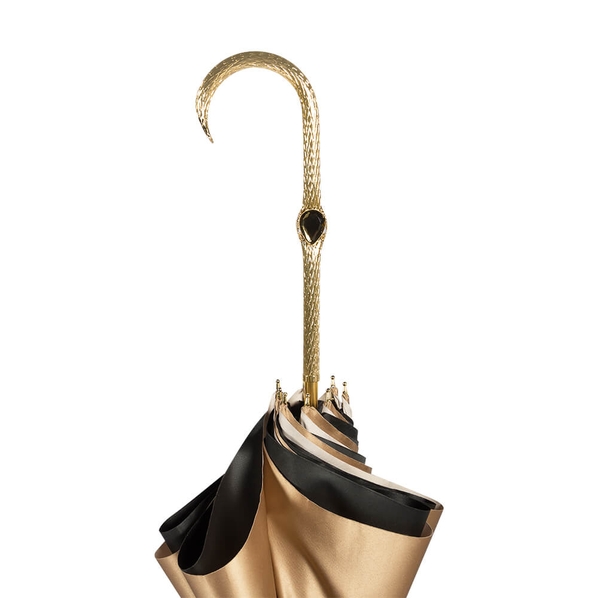 Pasotti Зонт-трость Pasotti Becolore Georgin Beige Oro