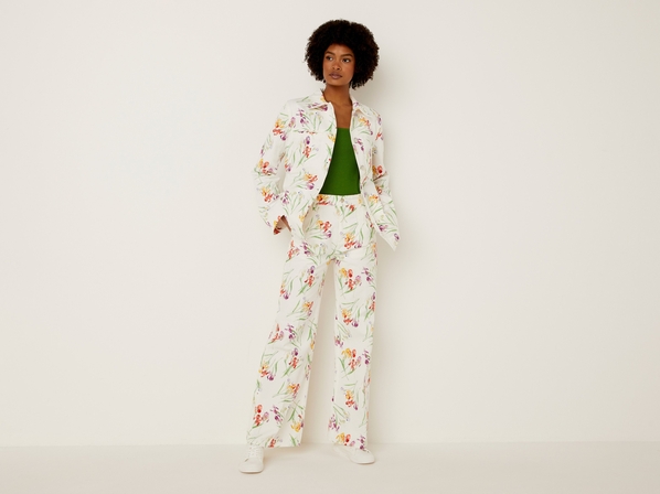 United colors of Benetton Джинсы с узором Benetton