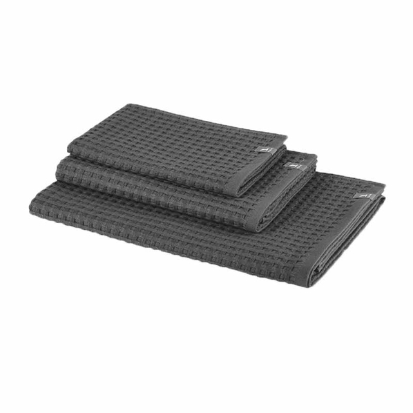 Move Полотенце вафельное Move Piquee 70x140см, цвет графит