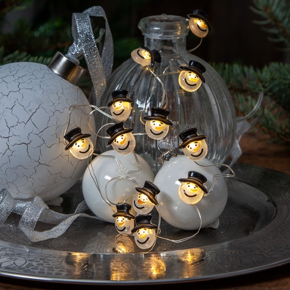 Star Trading AB Гирлянда Star Trading AB Christmas Dew Drops Снеговики