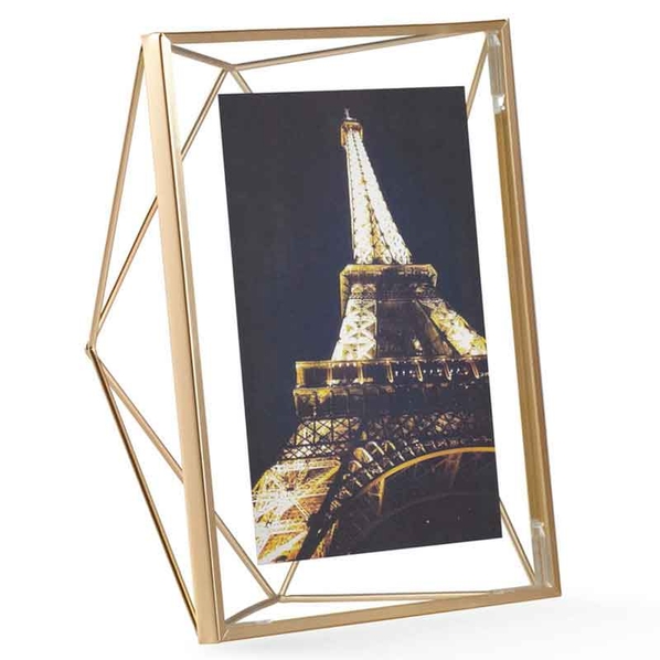 Umbra Фоторамка Umbra PRISMA 13x18см, цвет золотой