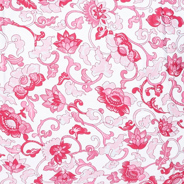 Gant Home Комплект постельного белья евро Gant Home Floral, малиновый