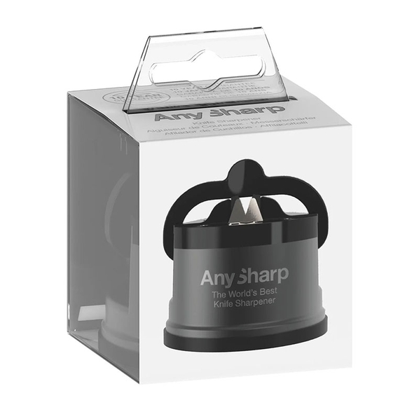 AnySharp Точилка для ножей AnySharp PRO металлический корпус, цвет серый