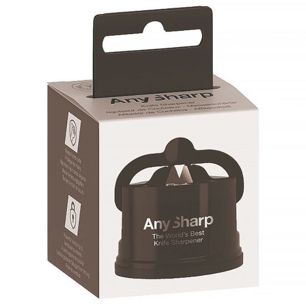 AnySharp Точилка для ножей AnySharp пластиковый корпус, цвет черный