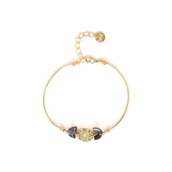 Franck Herval Браслет Franck Herval, June, с гелиотисом и кристаллами Swarovski, FH22.2-13-72043