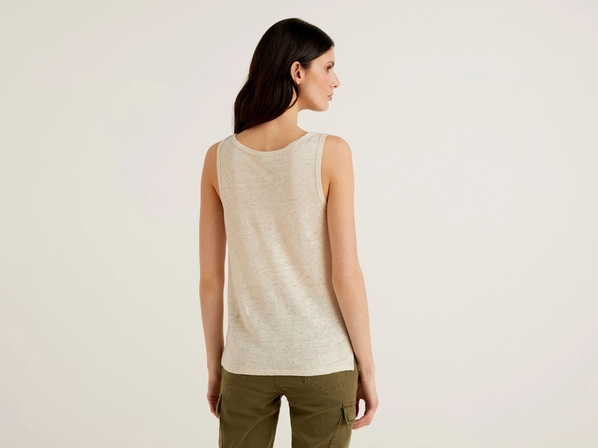 United colors of Benetton Однотонный топ Benetton