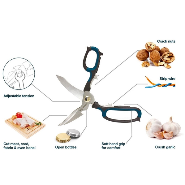 AnySharp Ножницы многофункциональные AnySharp Smart Sizzors 5-in-1
