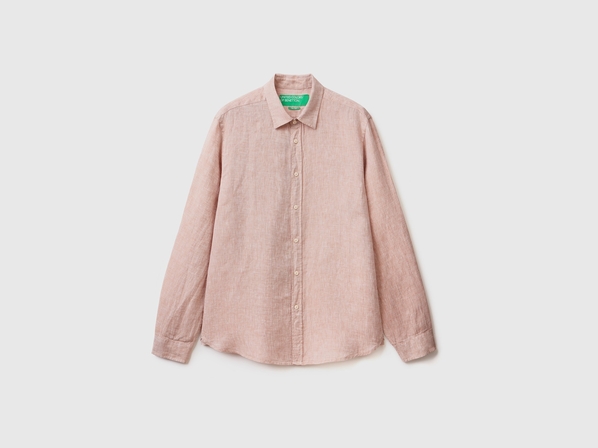 United colors of Benetton Рубашка изо льна Benetton