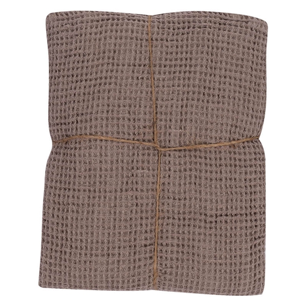 Linen Love Полотенце вафельное Linen Love Вафля камень 50x100см