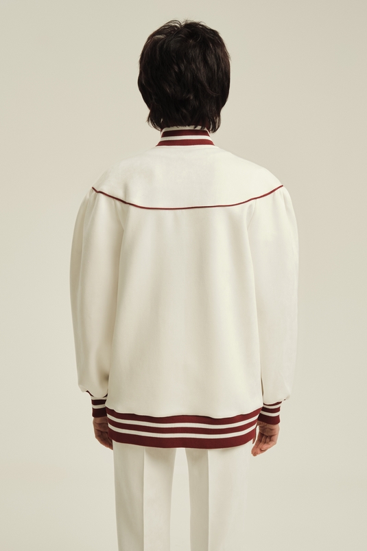 FASHION REBELS Белая толстовка на молнии