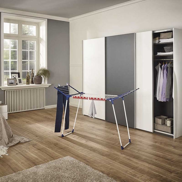 Leifheit Сушилка для белья напольная, Leifheit Pegasus 150 Solid Slim, 55см