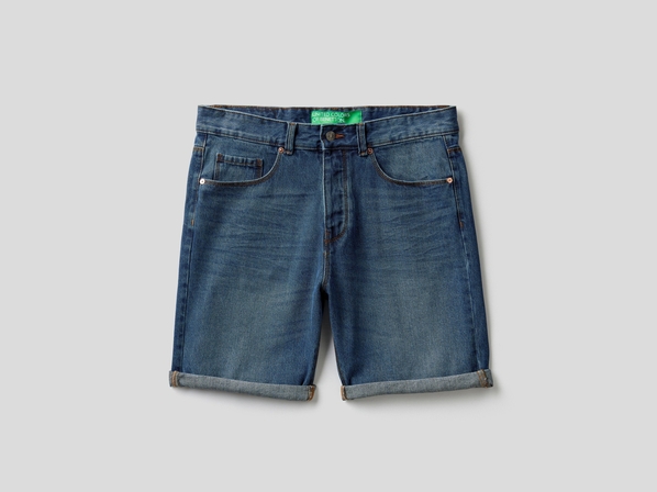 United colors of Benetton Джинсовые шорты из 100% хлопка Benetton