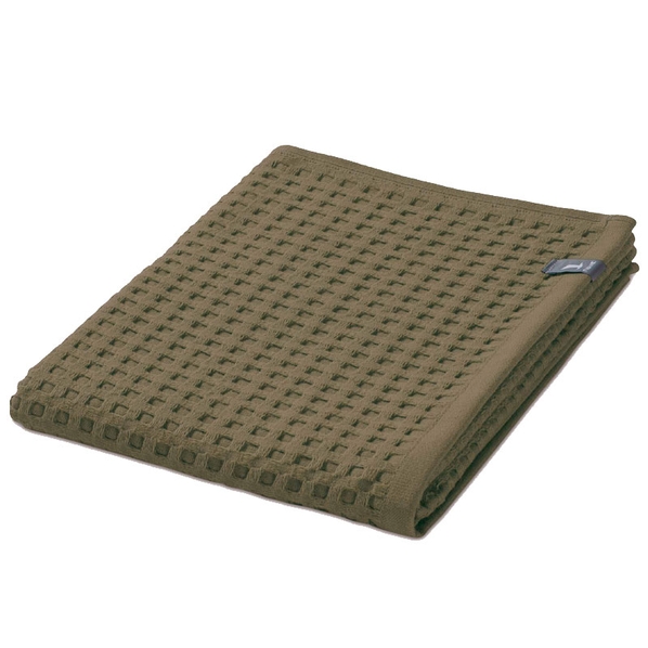 Move Полотенце вафельное Move Piquee 70x140см, цвет серо-зеленый