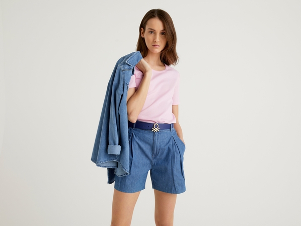 United colors of Benetton Футболка из 100% хлопка с коротким рукавом Benetton